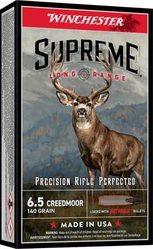 Winchester S65BC 6.5 Creedmoor 140 Grain BC Max 20 Rounds