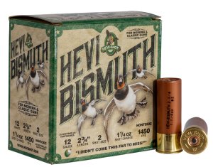 HEVI-Shot HS14702 HEVI-Bismuth 12Gauge 2.75" 1 1-4oz Bismuth 2Shot 25 R...