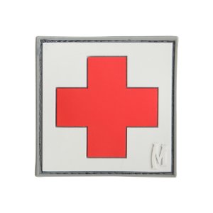 Maxpedition Medic Morale Patch Large Embroidered Velcro Backing