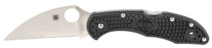 Spyderco C11FPWCBK Delica 4 Wharncliffe 2.87" VG-10 Blade Black Handle