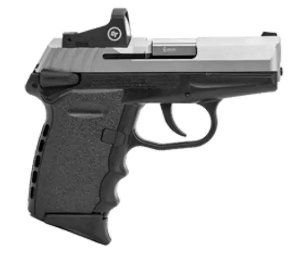 Sccy Industries CPX-1TTRD 9mm 3.1" Red Dot Ambi Safety 10-Rd Stainless