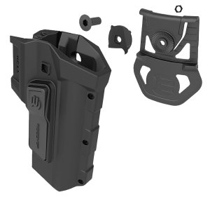 Recover Tactical HC11AR01 1911 Holster Black Polymer Right Hand OWB