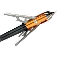 Rage R60200 Chisel Tip X Crossbow Broadheads 3 Blade 100gr 3pk