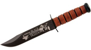 Ka-Bar US Army Commemorative Iraqi Freedom Fighting Knife