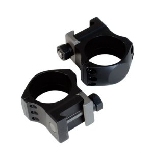 NightForce X-Treme Duty Ultralite 7075-T6 Hard-Anodized Aluminum 34mm High 6 Screw Scope Ring Set