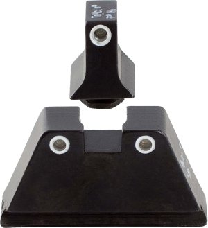 Trijicon Glock Suppressor Height Green Tritium Night Sight Set Black
