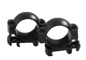 Traditions A791DS Scope Ring Set Weaver Medium 1" Tube Matte Black