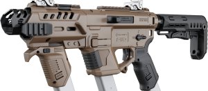 Recover Tactical PIXPMGST02 Metal Front Guard Buffer Tube Tan