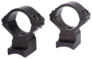 Talley 840700Sm Ring/Base Combo Black Anodized Aluminum Finish