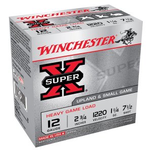 Winchester SuperX 12Ga 2.75" 1-1/4oz HG #7.5 Ammo