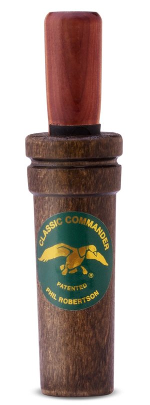Duck Commander Classic Commander Double Reed Duck Call Natural Wood DC200