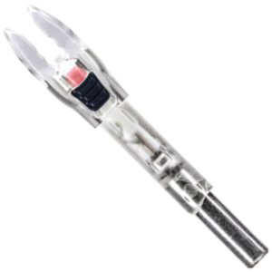 Nockturnal Nock Shift Lighted Nocks Strobing Red/Blue 3pk