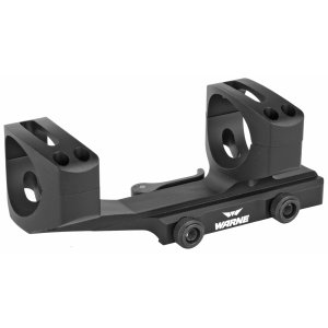 Warne QDXSKEL34TW Skeletonized Scope Mount Quick Detach Black