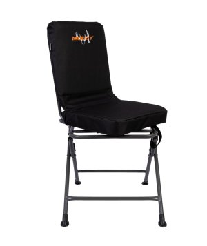 Muddy MUD-PSCHR Padded Swivel Chair Black 300D Polyester Foam Seat