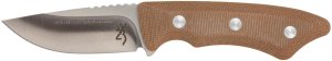 Browning 3220498B Guide Series 3" Drop Point Knife, Micarta Handle