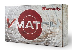 Hornady V-Match 6mm Creedmoor 80 Grain ELD-VT Ammo 20 Rounds 81397