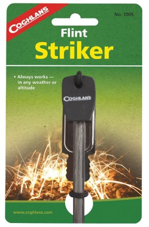 COGHLAN'S 1005 Flint Starter Magnesium Rod with Striker & Cord