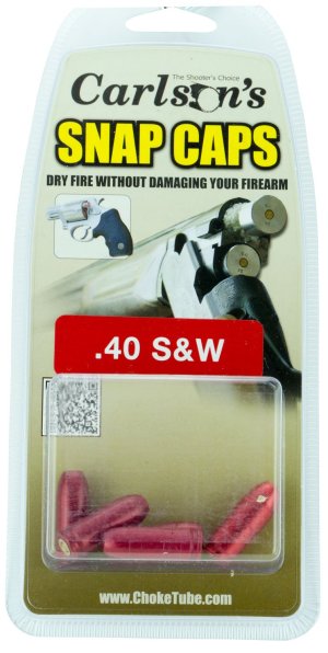Carlson's 00064 Snap Cap Pistol 40S&W 5-Pack Aluminum Training Tool