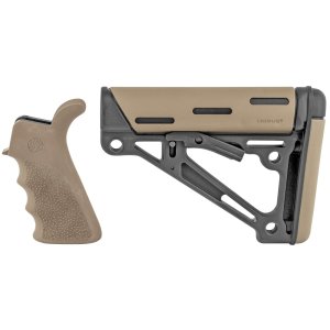 Hogue AR-15/M16 Grip & Collapsible Buttstock Kit FDE 15356