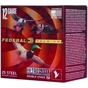 Federal Premium PWUX14224 12 Gauge 3 In 1-1/4oz #2/#4 Shot 25/Box
