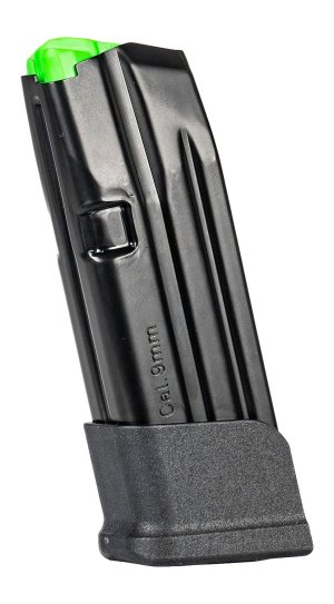 Mec-Gar Magazines Glock 26 9mm 15rd Extended Black Polymer