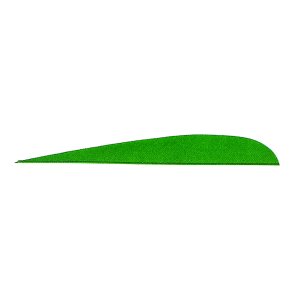 Gateway 500RPSGN-100 Parabolic Feathers Green 5 In RW 100 Pack