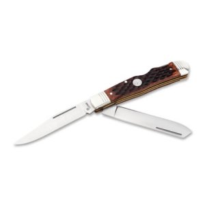 Boker TS 2.0 Double Lock Trapper Jigged Brown Bone 110869