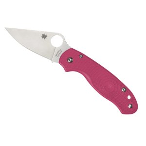Spyderco C223PPN Para 3 Pink Lightweight Plainedge Knife