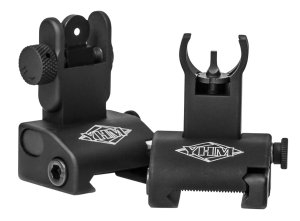 Yankee Hill 5040H Q.D.S. Sight Set Black Anodized Folding AR-15 Sights