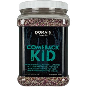 Domain CBKFP375 Comeback Kid Seed Mix 1/2 Acre, 3.75 lbs, Clover & Alfalfa