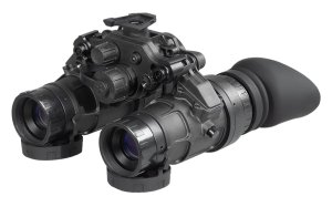 AGM Global Vision 12UN512941144111 UNVG-51 3AW1 Night Vision Goggles Black 1x 64-72 Ip/mm Resolution