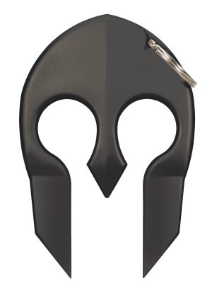 PS PRODUCTS Spartan Black Self-Defense Key Chain (SPARTAN-BK)
