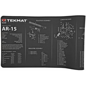 TekMat TEK-R44-AR15 15"x44" Armorer's Bench Mat Black