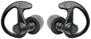 SureFire EP10-BK-MPR Medium Black Foam Tipped Earplugs, 1 Pair