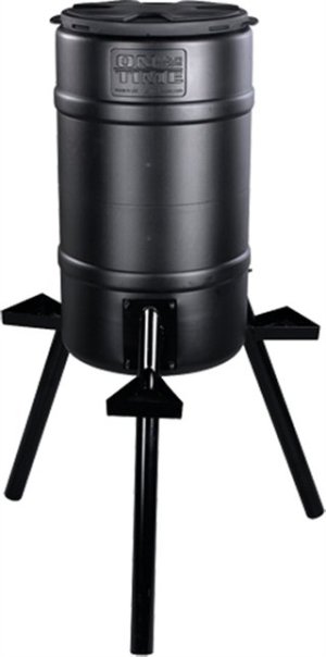 On Time 71540 Buckeye Gravity Feeder 200 lbs Polyethylene 3 Stations
