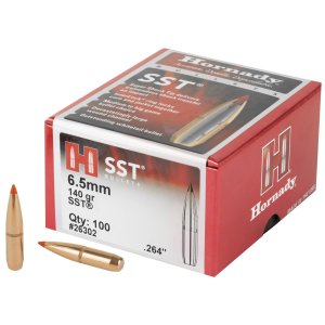 Hornady 26302 .264 (6.5mm) 140gr SST 100/Box