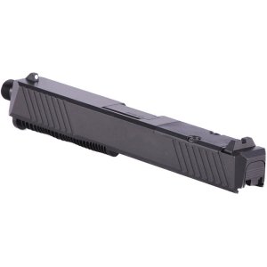 BROWNELLS COMPLETE SLIDE ASSEMBLY WITH THREADED BARREL FOR GLOCK 19