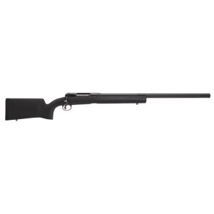 Savage Arms 19137 12 Long Range Precision 6.5 Creedmoor Caliber Bolt Action Rifle 4+1 Capacity 26" Barrel Matte Black Finish HS Precision Fiberglass Stock 1:8 Twist 46.25" Overall Length 11 lb Weight