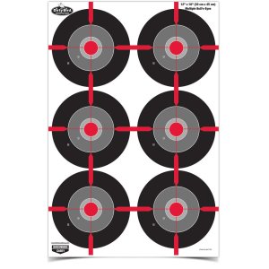 Birchwood Casey BC-35703 12x18 Bullseye Target Pack of 100