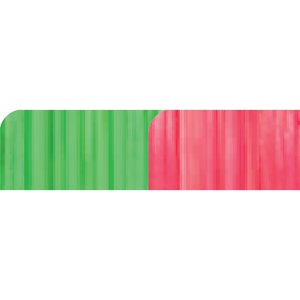 First String Genesis String & Cable Set Flo Green/Flo Pink