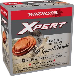 Winchester WE12GTHV7 Xpert 12Ga 2.75" 1oz 7Shot 1450fps 25/Box