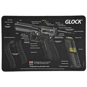 TekMat Glock 17 Gen4 Armorer's Mat 11x17 3D Cutaway Oil Resistant