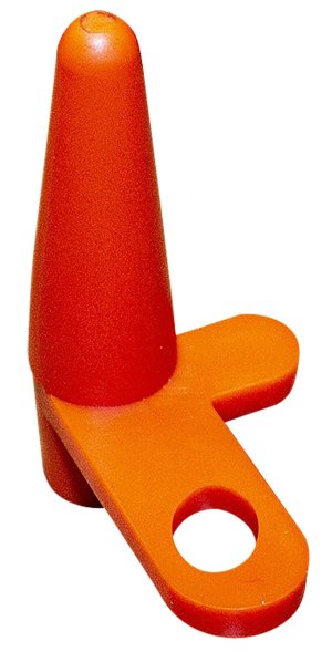 KleenBore KB-CF Chamber Flag Orange 4.30" Long 2 Pack