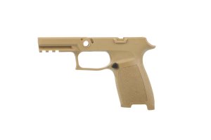 SIG Sauer P320 Grip Module: Coyote Finish, 9/40/357, Medium Size