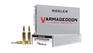 Nosler Varmageddon 65100 .17 Rem 20 gr FBHP 4200 fps 20/box
