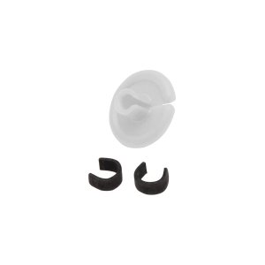 October Mountain String Love 2.0 Kisser Button White 25-Pack