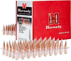 Hornady 261792 6.5mm .264 135gr A-Tip Match Bullets 500/Box