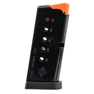 Diamondback DB9MAGG4 DB9G4 9mm Luger 6 Round Steel Black Finish