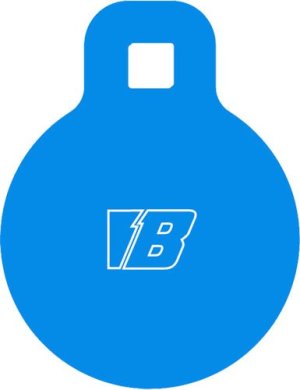 Bash Target 67 AR500 4" Round Gong Target 1/2" Thick