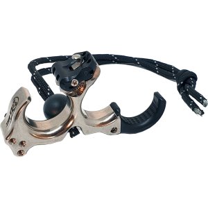 Tru Ball THBF-QS-M HBC Flex 3-Finger Release, Quick Silver, Medium